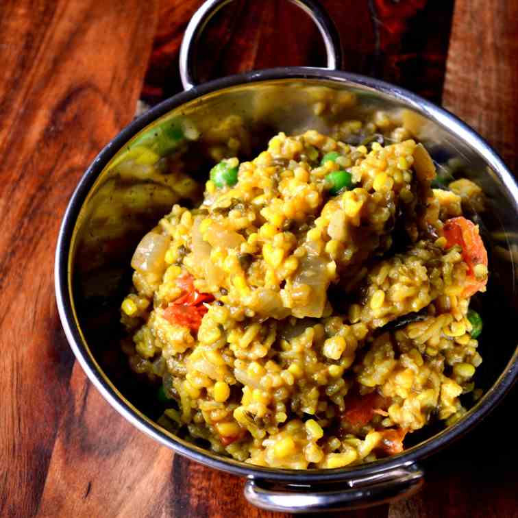 Moong Dal Khichdi