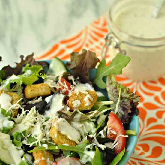 Creamy Garlic House Dressing