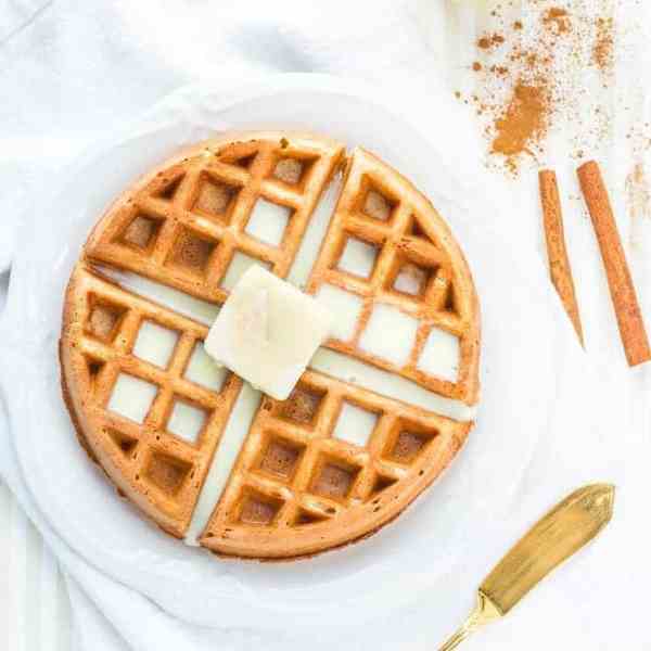 Eggnog Waffles