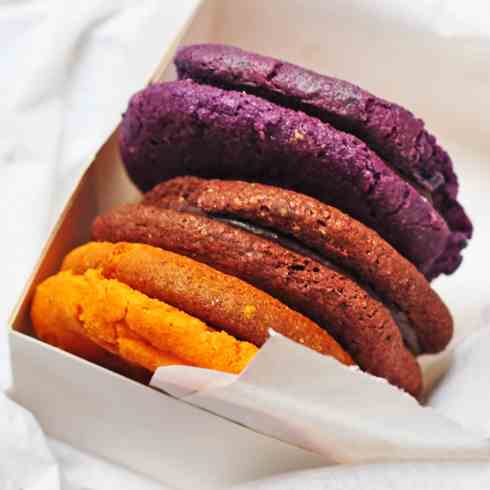 Macarons craquelés