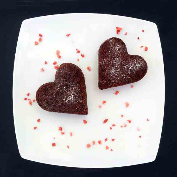 Double Chocolate Hearts [vegan]