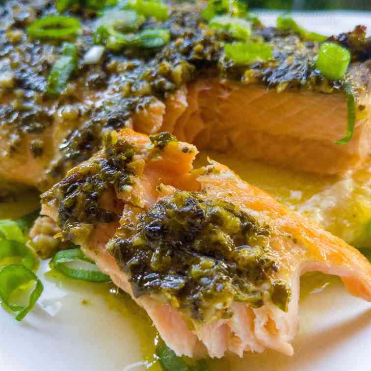 Pesto Salmon