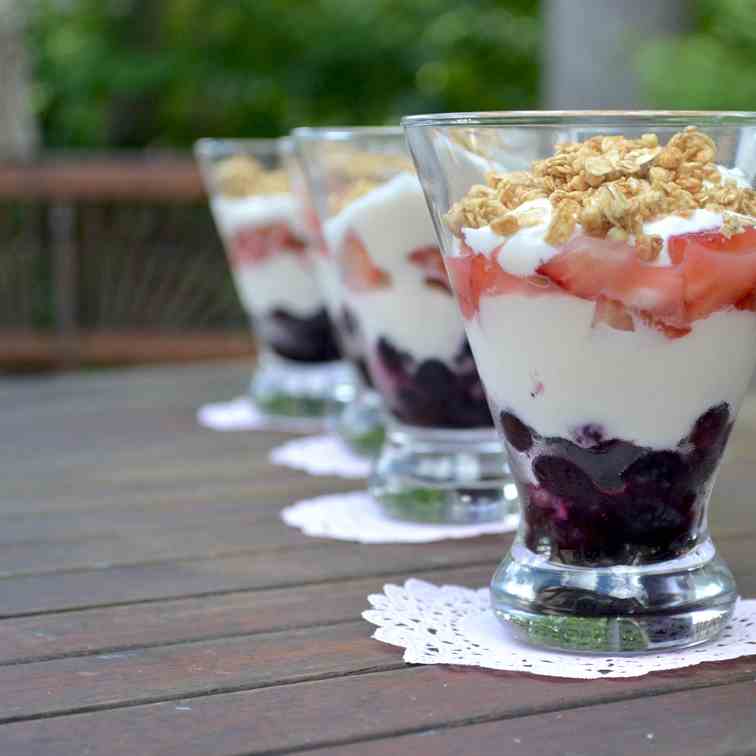 Fruit and Yogurt Parfaits