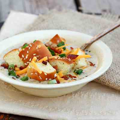 Bacon Cheeseburger Soup