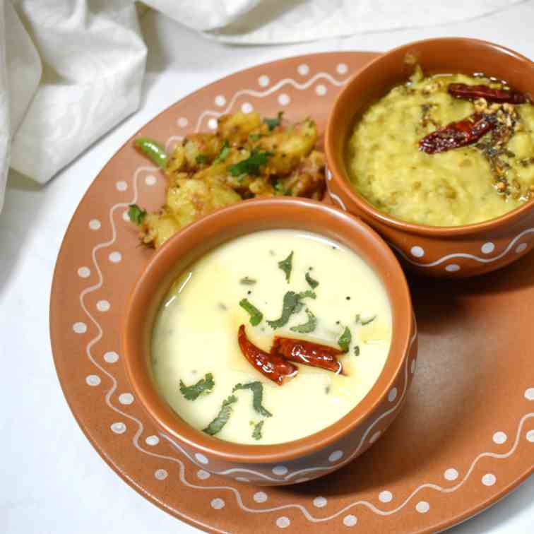 Gujarati Kadhi Recipe - Sweet And Spicy Gu