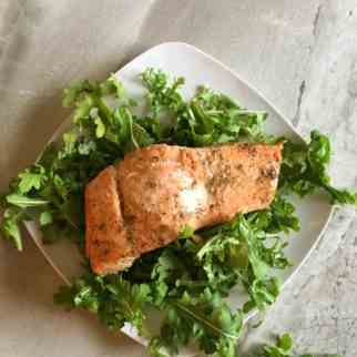 Oven Baked Salmon - Asian Style