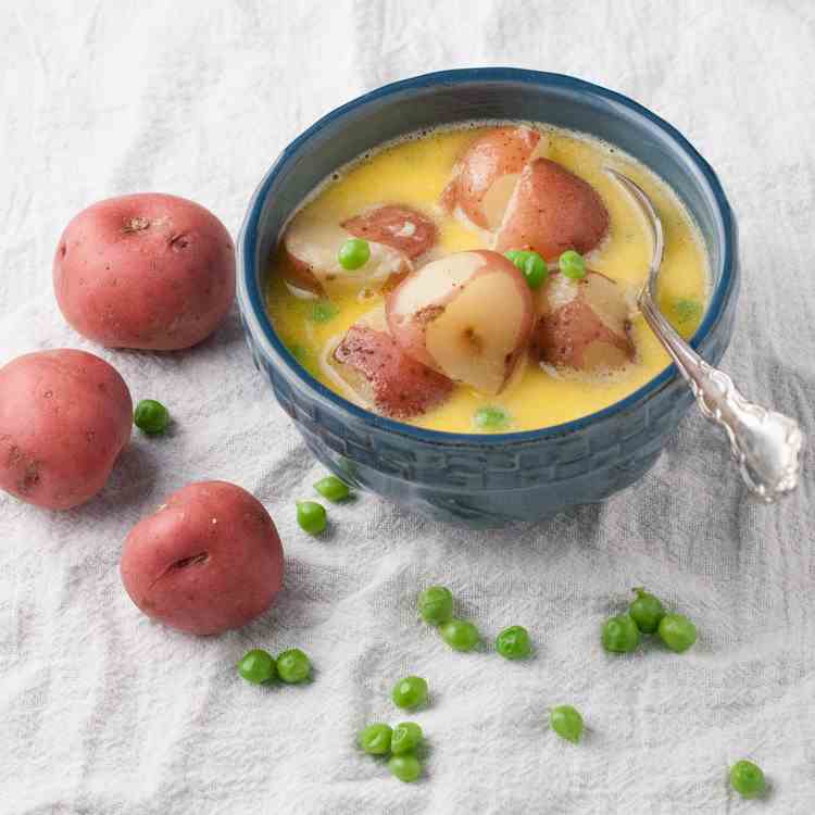 Spring Peas and Potatoes