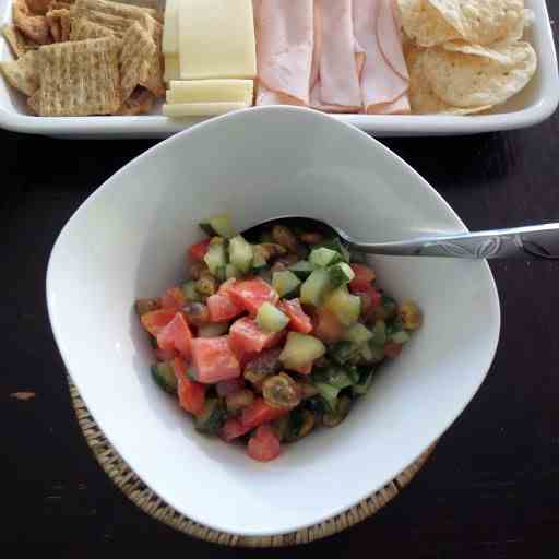 Tomato and Cucumber Salad