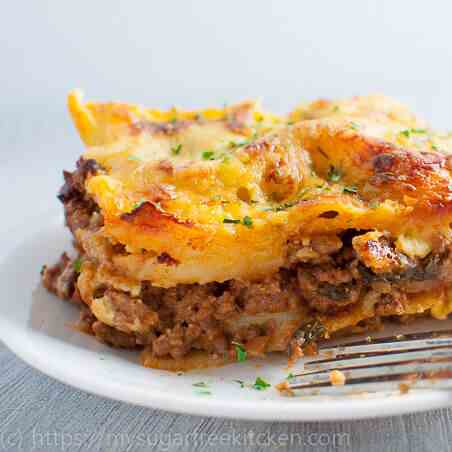 Lasagne Without Ricotta