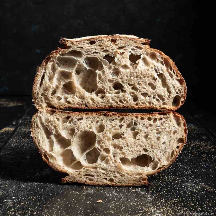 A bread with a hat