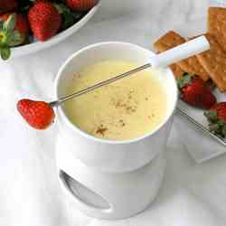 Eggnog Fondue