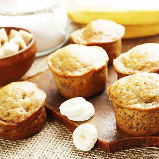 Perfect Banana Muffins