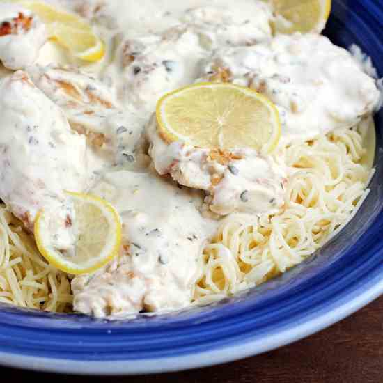 Creamy Lemon Chicken Pasta