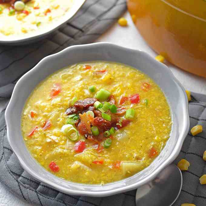 Dairy-Free Chicken Corn Chowder