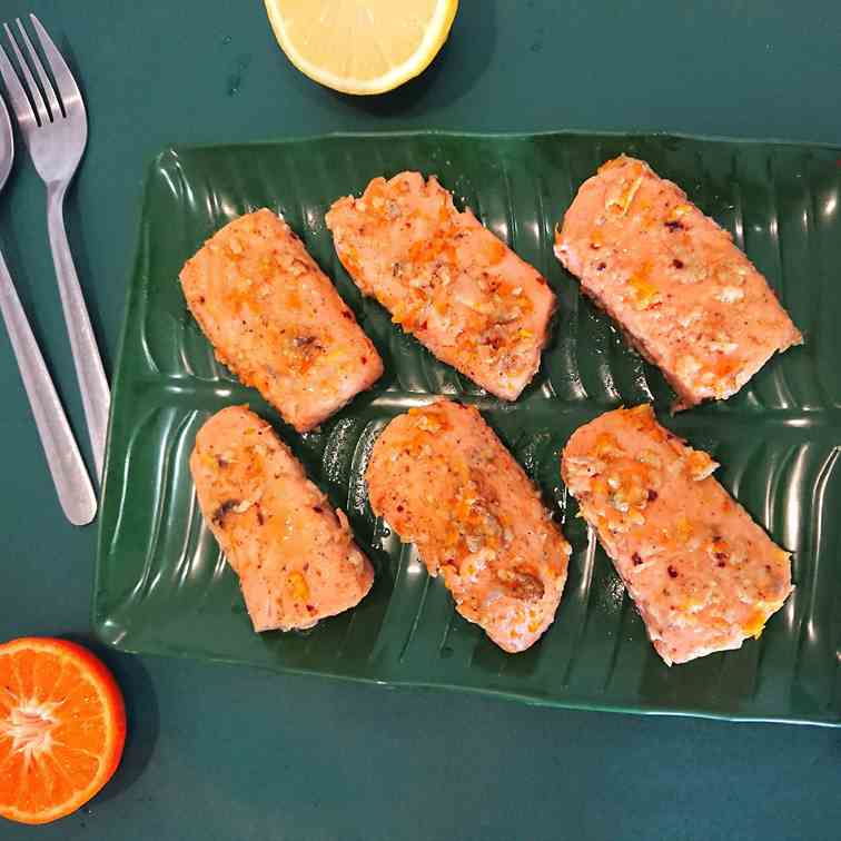 Orange butter Salmon