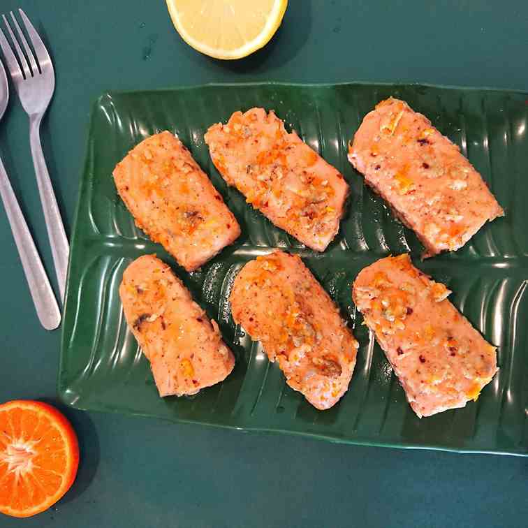 Orange butter Salmon