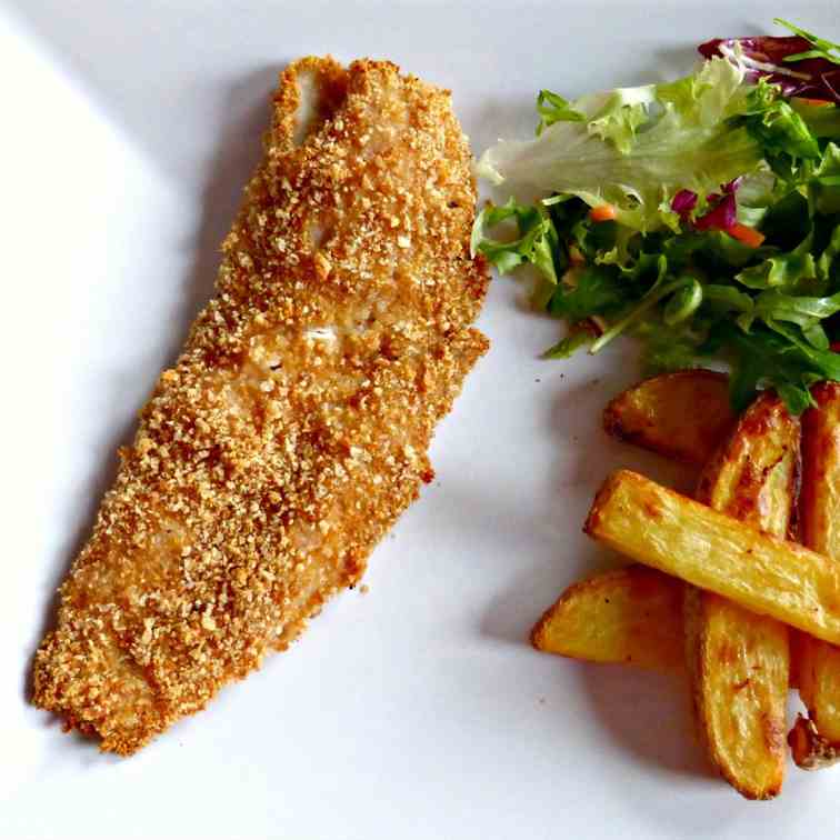 Baked Paprika Breaded Fish