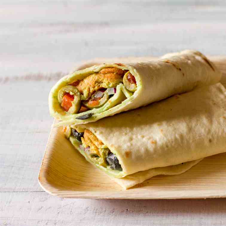 Mumbai Batata Vada Wrap