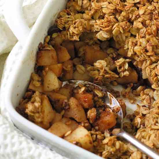 Spiced Pear - Chocolate Crisp