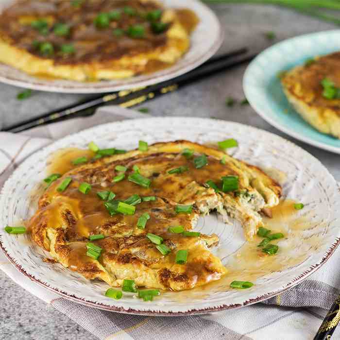 Vegetable Egg Foo Young