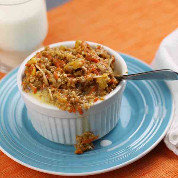 Tropical Carrot Cake Oatmeal