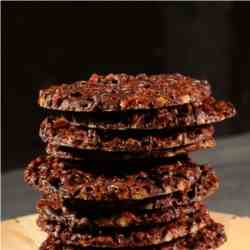 Cocoa Nib Florentines