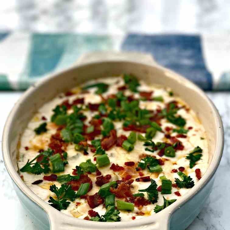 Smoked Cheddar Jalapeno Bacon Dip