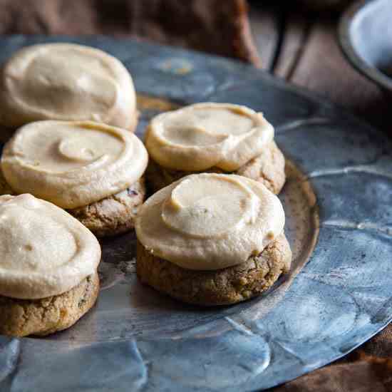 Brown Butter Maple Nutmeg Cookies