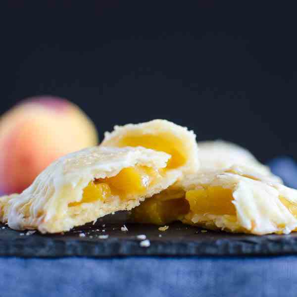 Peach Bourbon Brown Sugar Hand Pies