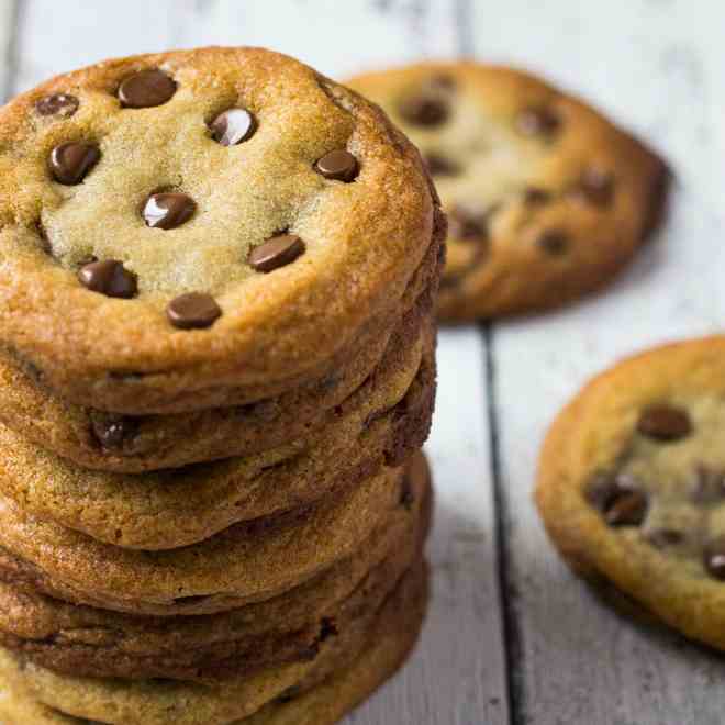 Coconut Oil Chocolate Chip Cookies