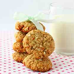 Oatmeal, Coconut and Almond Cookies