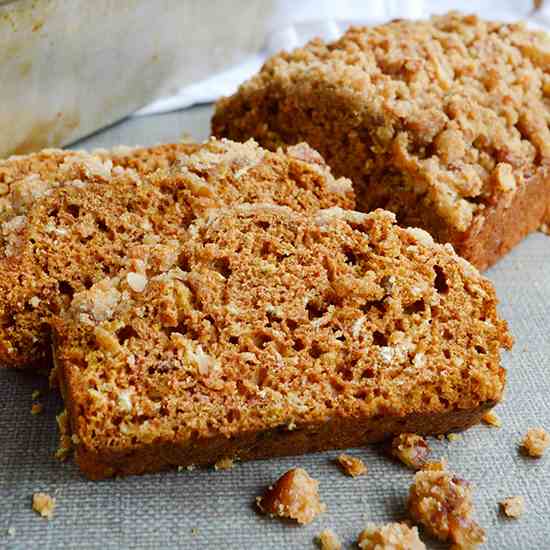 Healthy Sweet Potato Crunch Bread