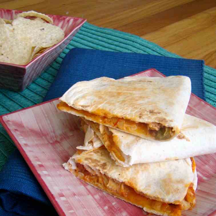 Easy Chicken Quesadillas