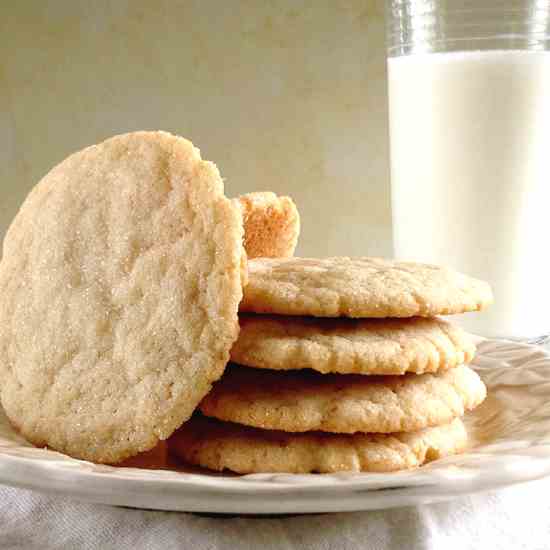 Chewy Sugar Cookies