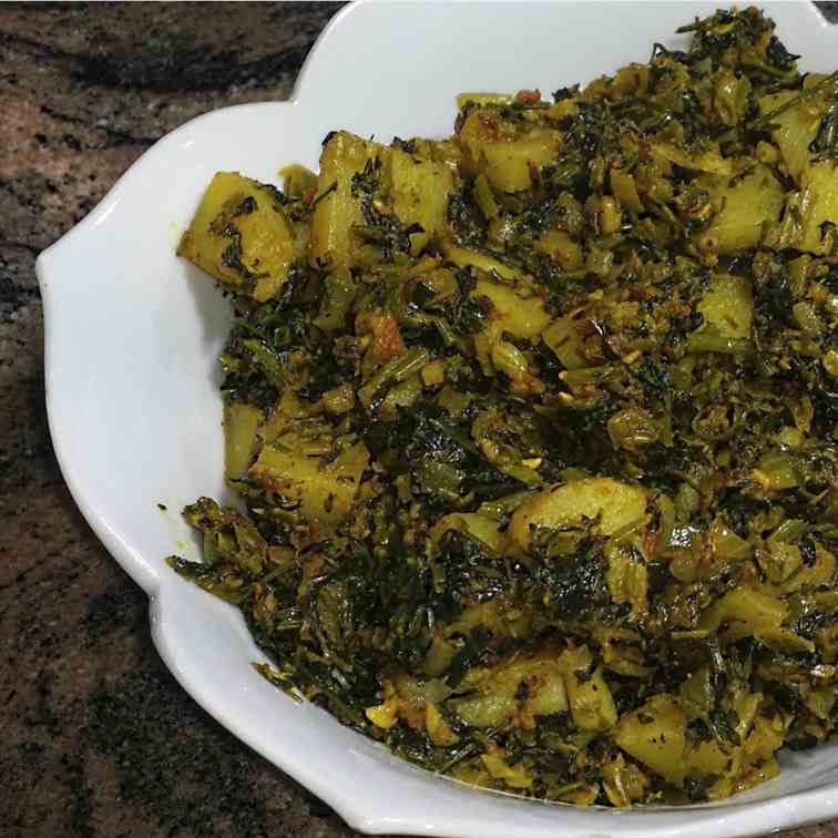 Methi Aloo Recipe