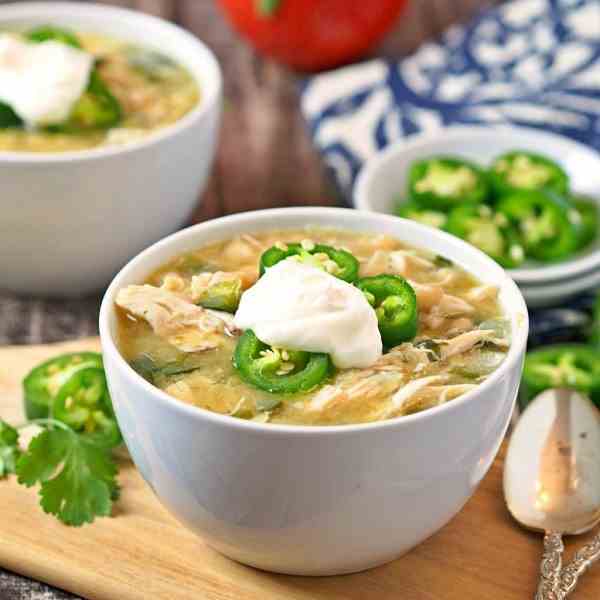 Spicy White Chicken Chili