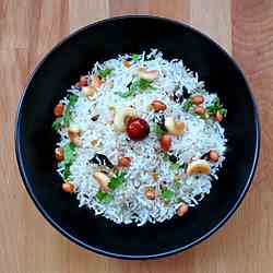 Thengai Sadam (Toasted Coconut rice)