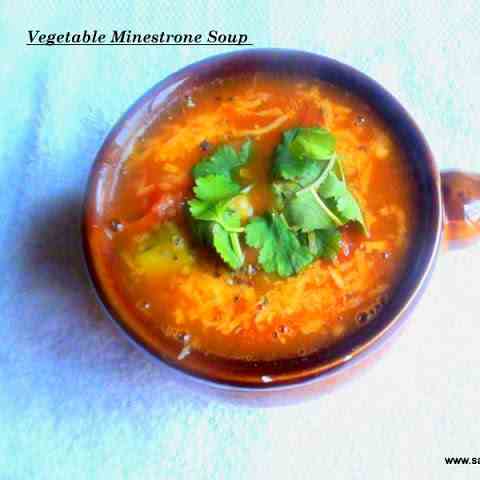 Vegetarian Minestrone Soup