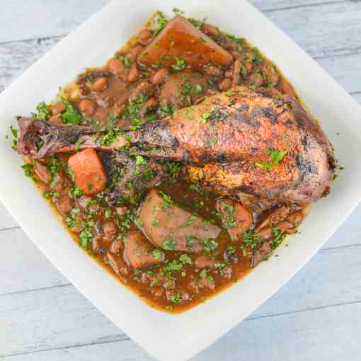 Braised Turkey Leg Stew