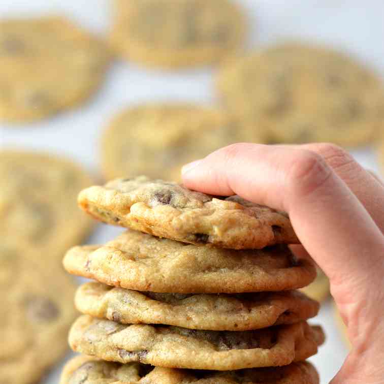 Chocolate Chip Cashew Cookies