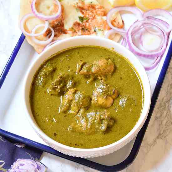 Palak Chicken Curry