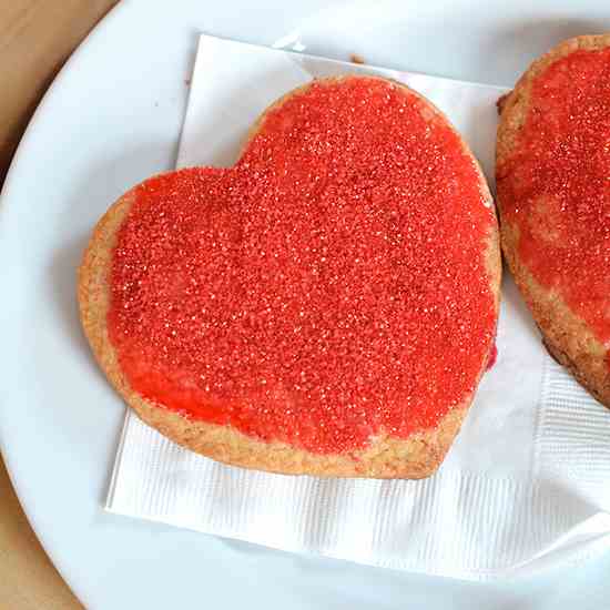 Homemade Panera Valentine Cookies