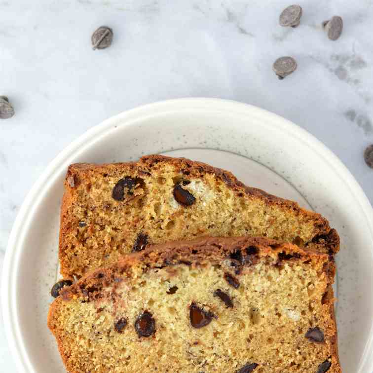 Nutella Swirl Banana Bread