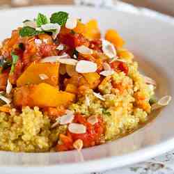 Pumpkin carrot stew