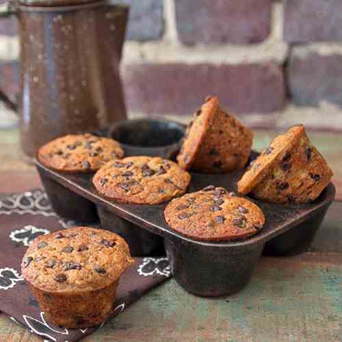 Banana Chocolate Chip Muffins