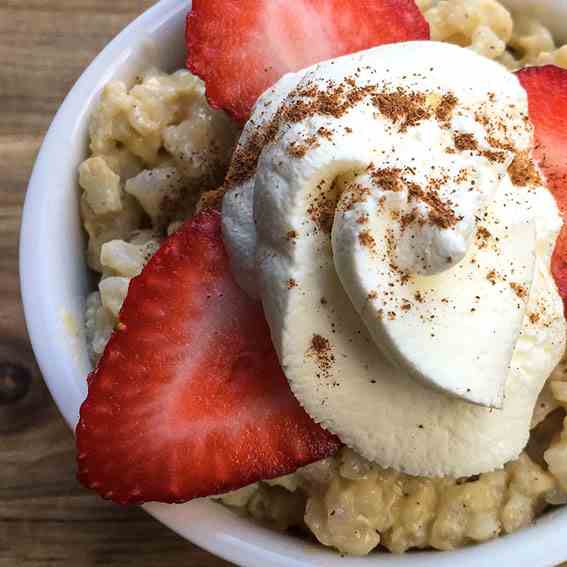 Creamy Instant Pot Rice Pudding