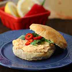 Melissa's Pimento Cheese Biscuit Sandwiche