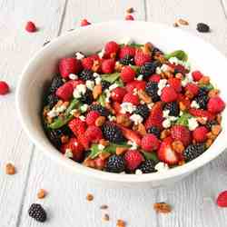 Triple Berry Salad