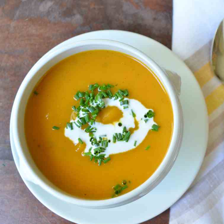 Butternut Squash and Apple Soup