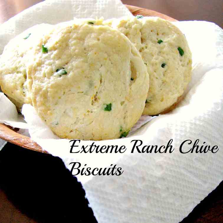 Extreme Ranch Chive Biscuits